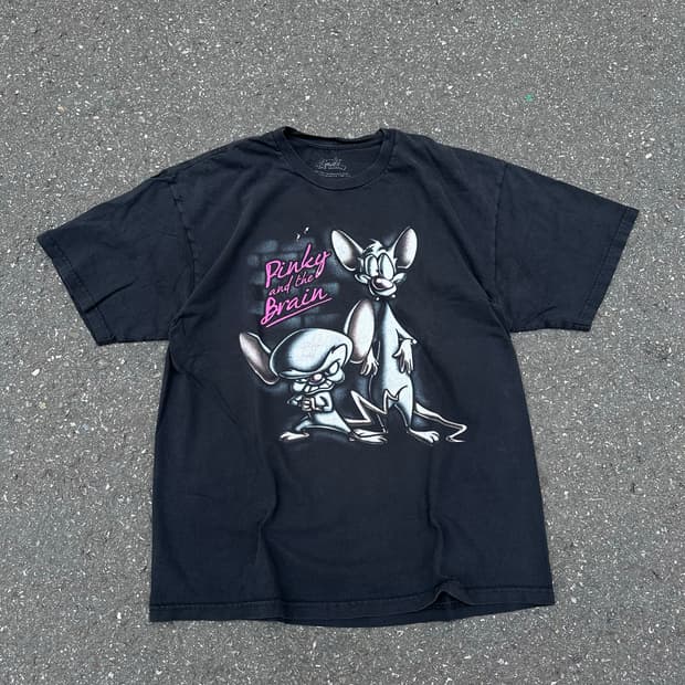 [빈티지] •Pinky and the Brain Tee