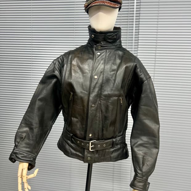 Hein Gericke 빈티지 모터사이클 가죽 재킷