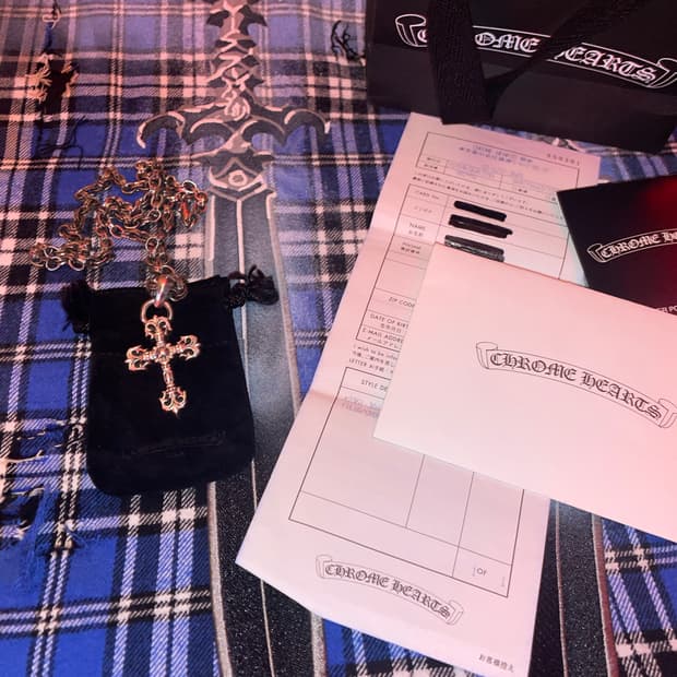 Chrome Hearts Filigree XS Bale Pendant