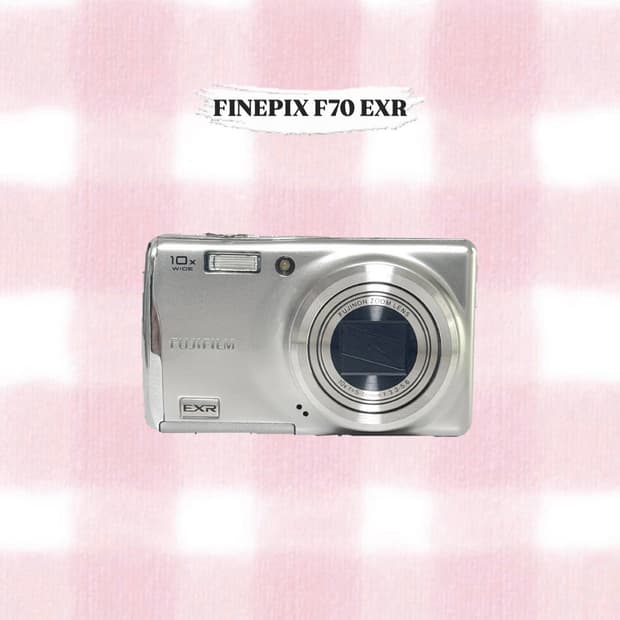 후지필름 파인픽스 F70EXR 실버 빈티지디카