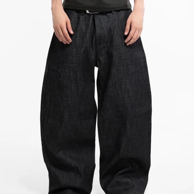 Menes Tokyo Baggy Jeans-메네스 도쿄 배기진