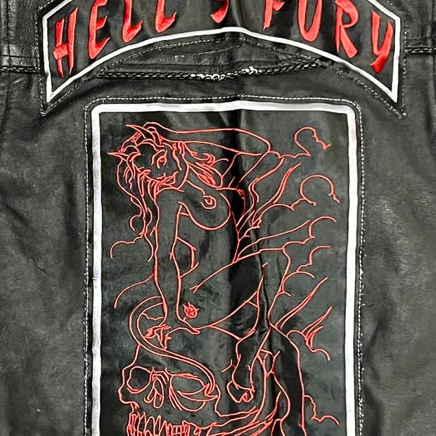 Hell’s Fury Learher Vest
