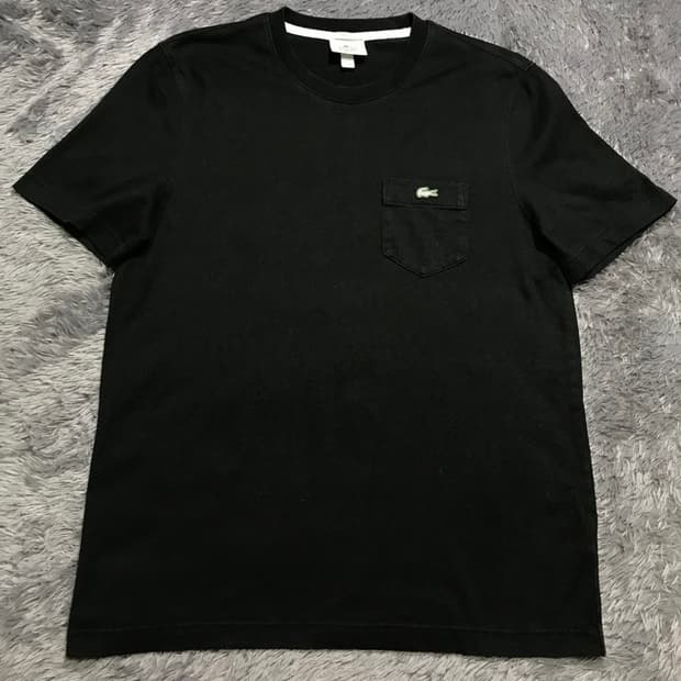 [[XL, A급] 라코스테(LACOSTE) 가슴 포켓 반팔티셔츠@562