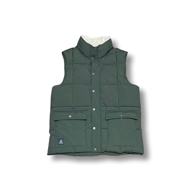 [XL] 에디바우어 올리브 패딩 조끼