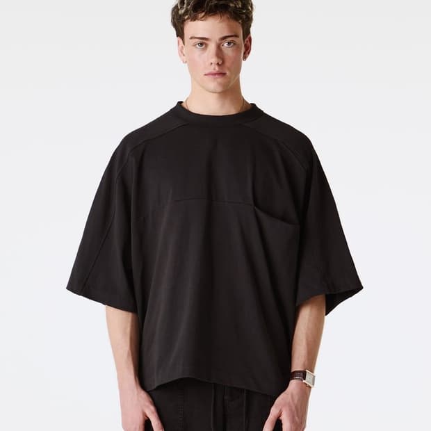 엔타이어 스튜디오 헤비포켓 티셔츠 반팔