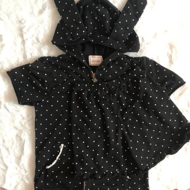 슈가돌 우사미미 도트 홈웨어 히메갸루 파자마