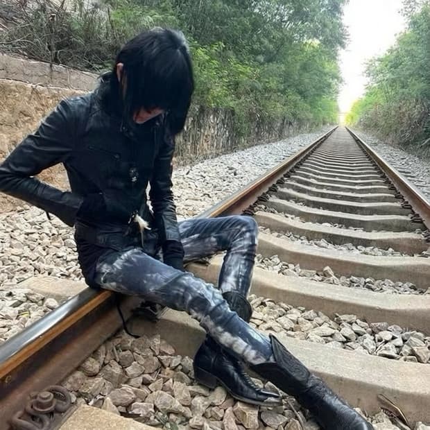 토니라마 메탈찡 웨스턴부츠