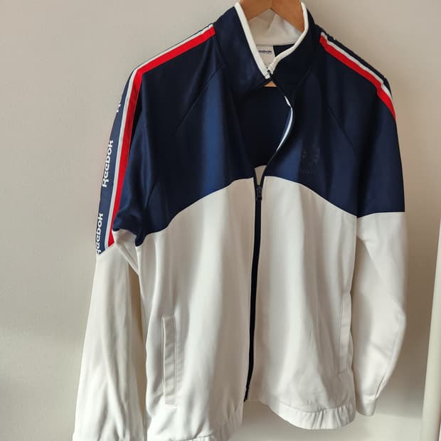 남자 리복 클래식 트랙 자켓 큰 M