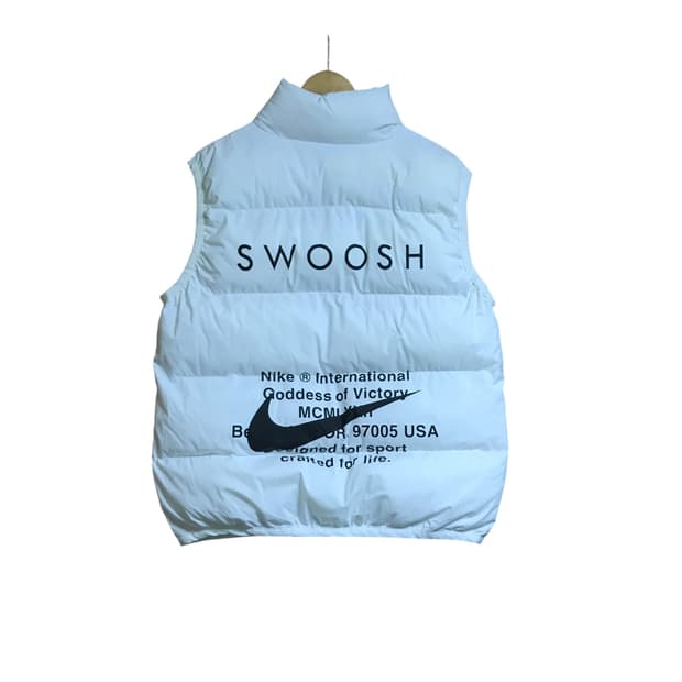 나이키 더블스우시 조끼패딩베스트