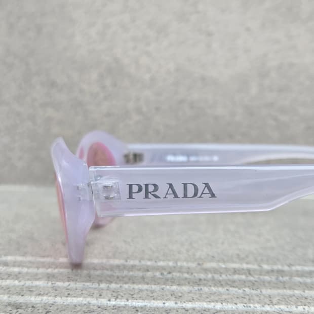 PRADA pink sunglasses ( Made in ITALY )