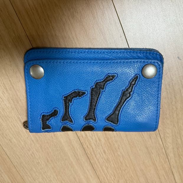 밴슨 vanson 본 뼈 반지갑