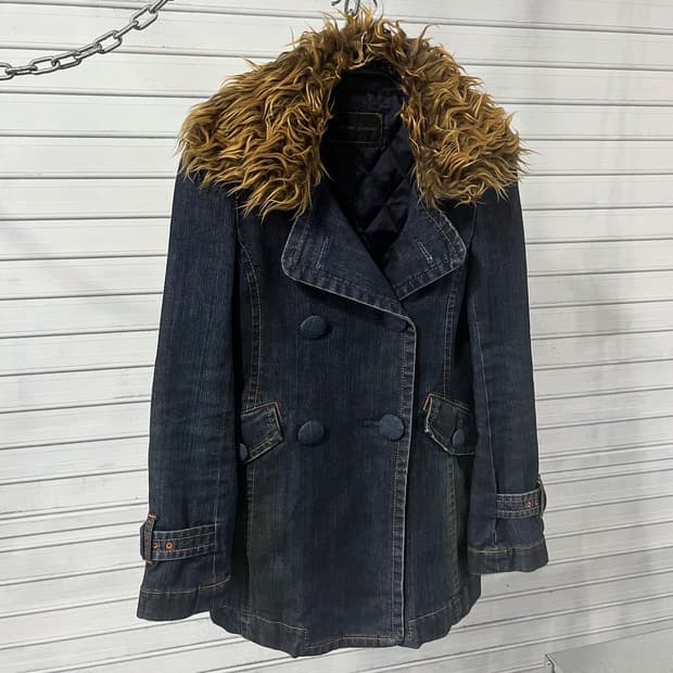 90s Hysteric Glamour denim coat