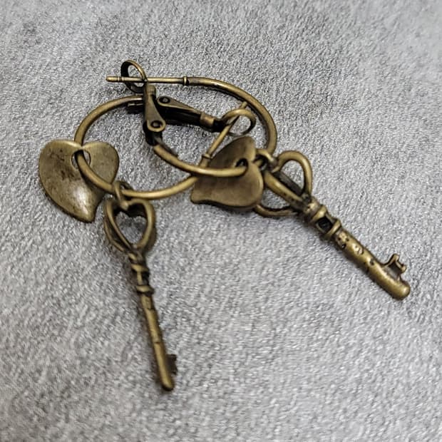 vintage earrings 3-way