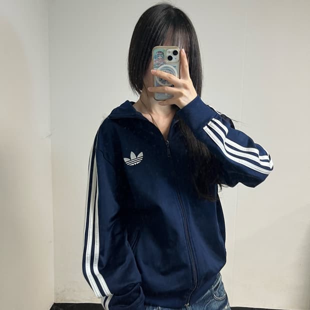 Adidas Navy Firebird Track Jacket