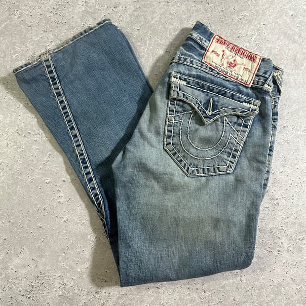00s TRUE RELIGION 조이 슈퍼 T 데님 / 712