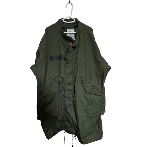80S 오리지널 US ARMY M65 피쉬테일 개파카 (M)