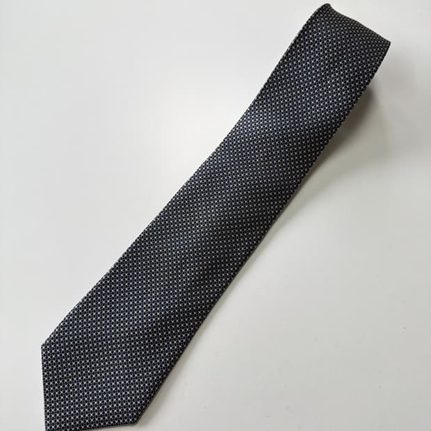 빈티지 실크 넥타이 9cm