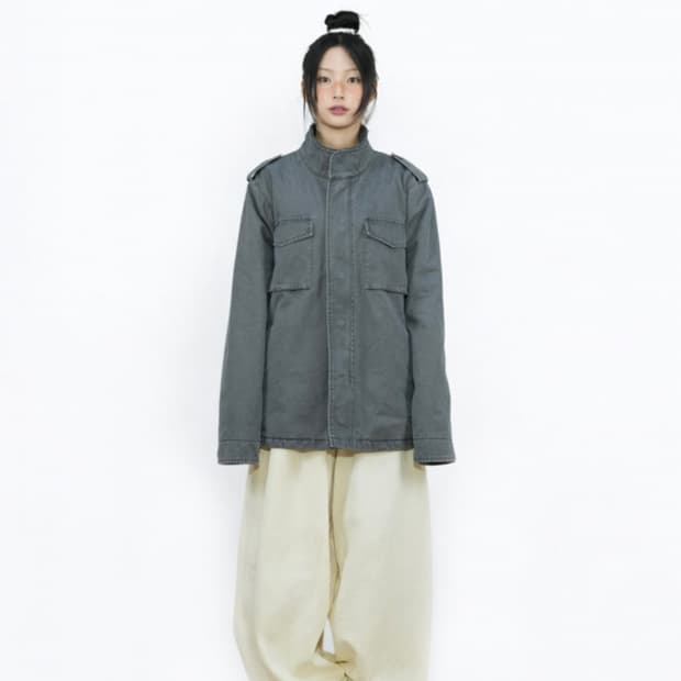 어스지구 필드자켓 차콜