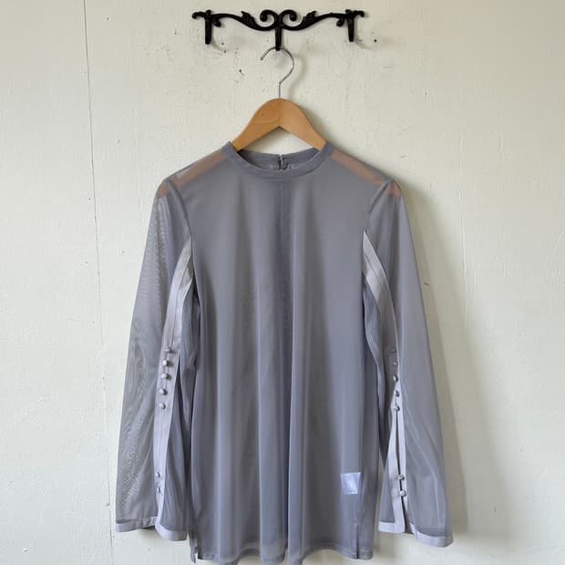 Japan vtg 시스루 트랙 탑