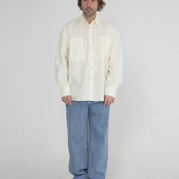 플라스틱프로덕트 투포켓 셔츠 M