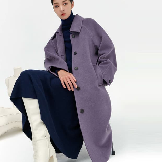 김서룡(kim seo ryong) 캐시미어 발마칸코트 44-55 새상품