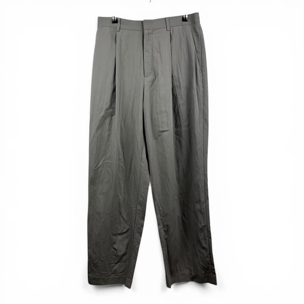 (L) 르마드 나일론 원턱 밴딩 팬츠 샌드그레이