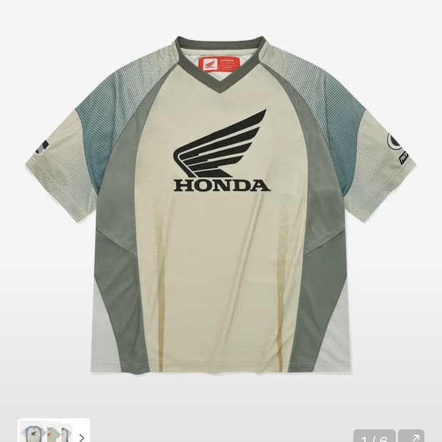 혼다 모터사이클 어패럴 반팔