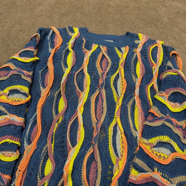 [ 정품/S ] 쿠지 빈티지 케이블 니트티