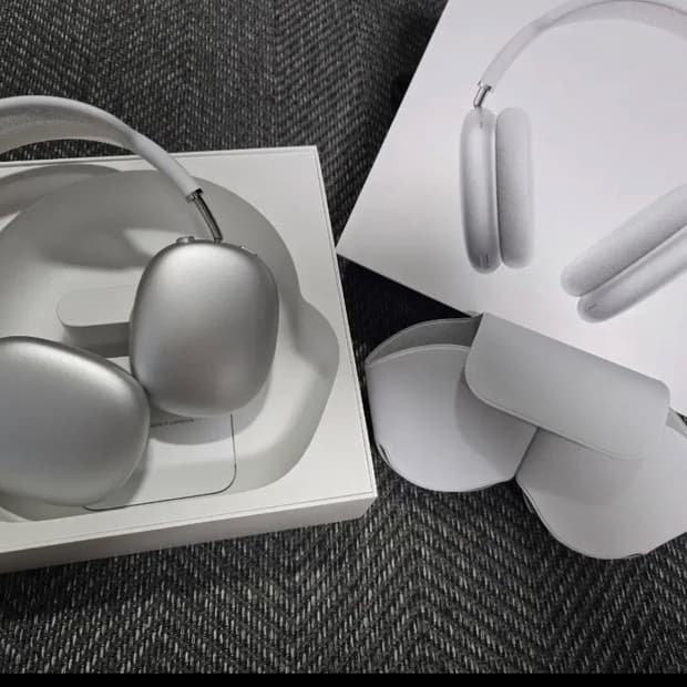 에어팟맥스 실버 풀박스 8핀