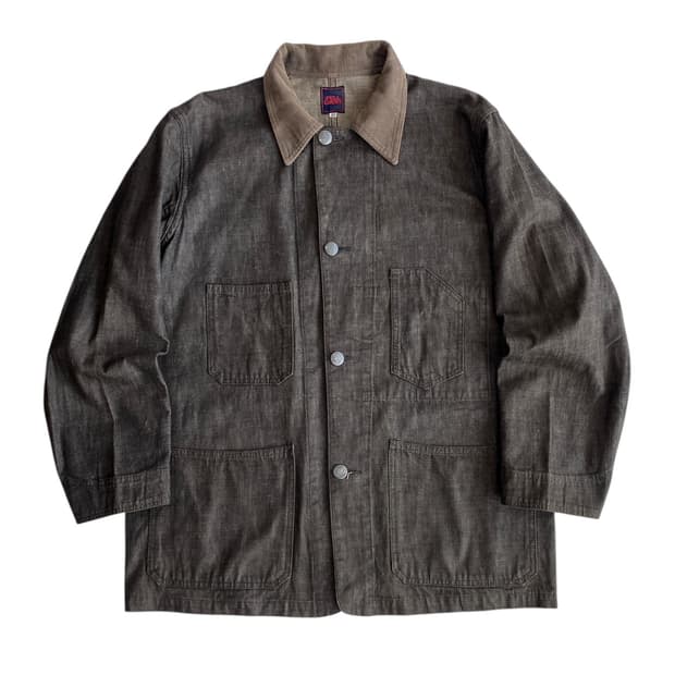 풀카운트 데님 커버올 자켓