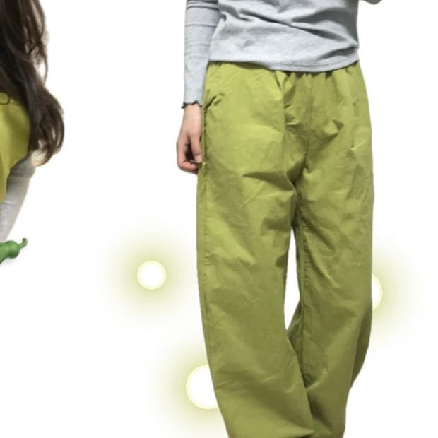 🫛새상품) 원핀턱 투웨이 팬츠 