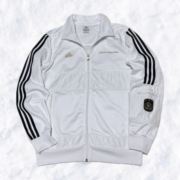 아디다스 독일 국대 엠블럼 흰검 져지