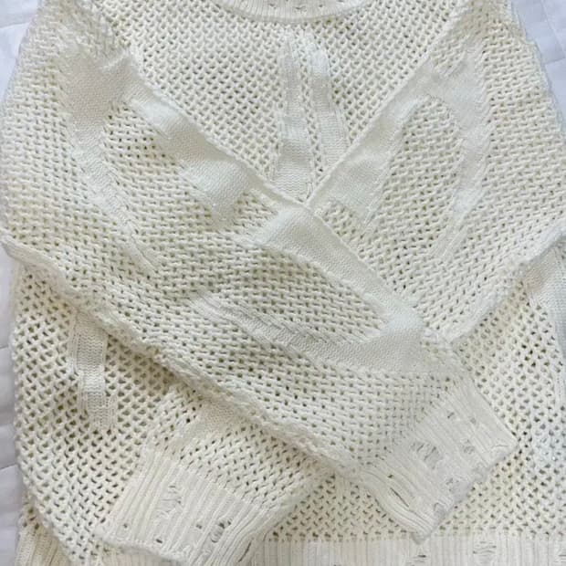 (2)떠그클럽 트라이벌니트 화이트