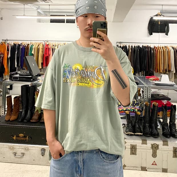00‘s 프룻 오브 더 룸 데이토나 바이크 위크 프로모 티셔츠