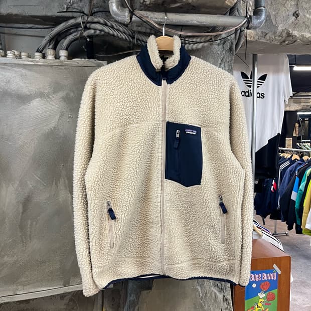 파타고니아 플리스 자켓 베이지 XL #csz2680
