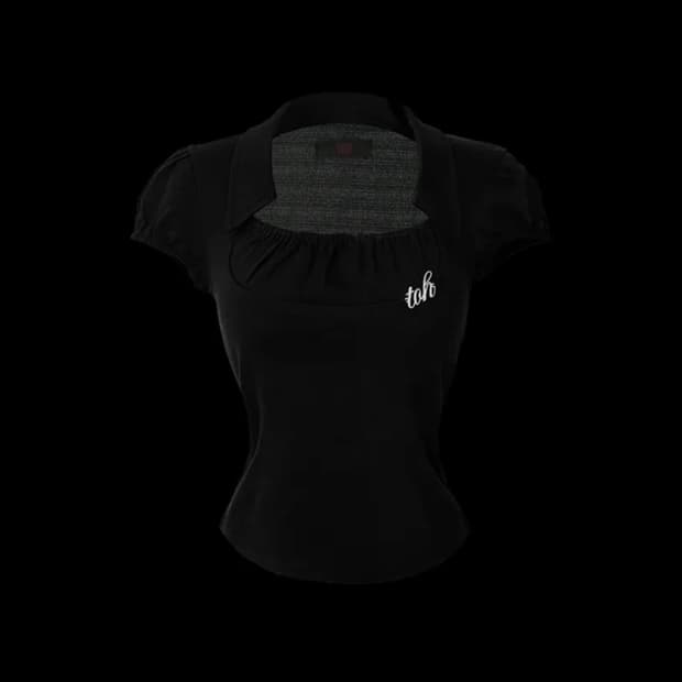 Toh dolly top 돌리탑 goth