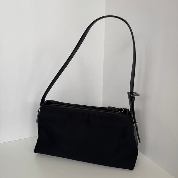 COACH 코치 빈티지 나일론 바게트 숄더백  