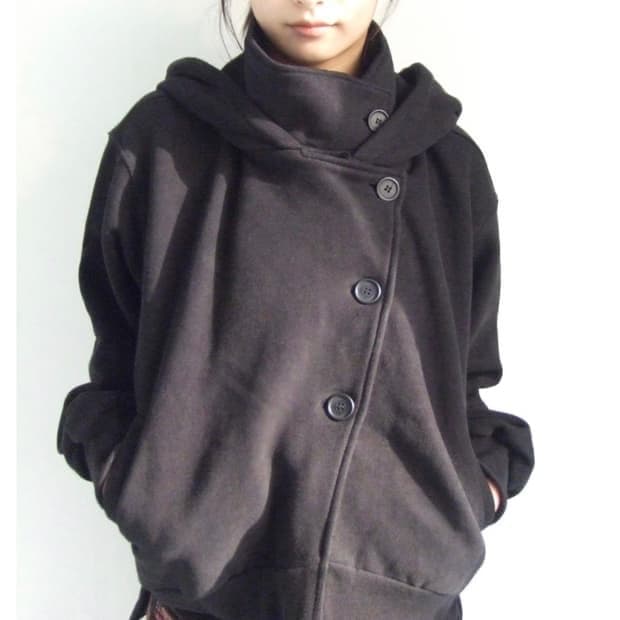 OSHIGH 오스하이 하이넥 후드집업