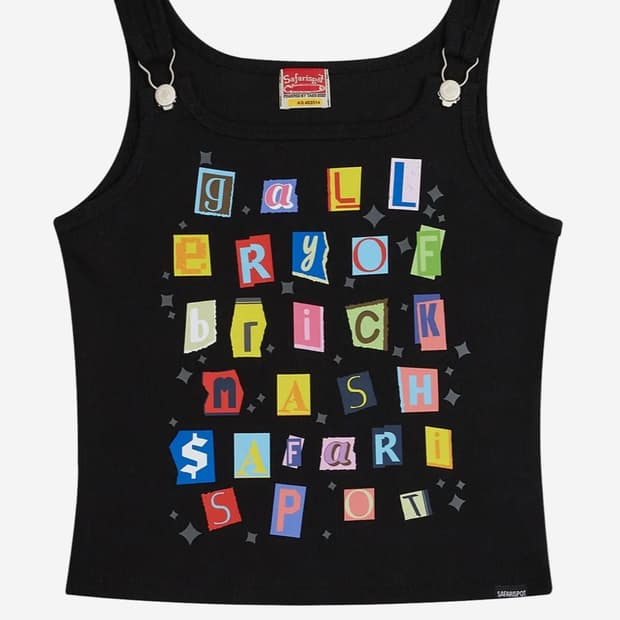 사파리스팟 1/2 스티커팩 서스펜더 슬리브리스 블랙