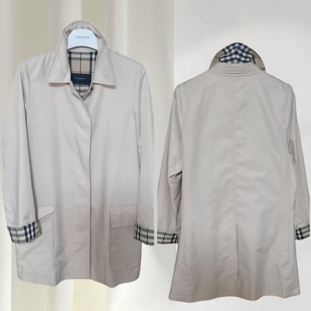 정품 버버리  춘추자켓/여77