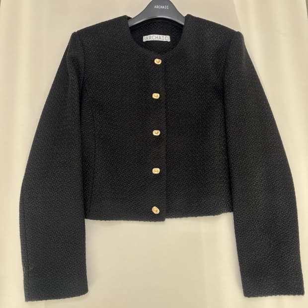 아르카익 트위트 자켓 블랙 (실착 0회)