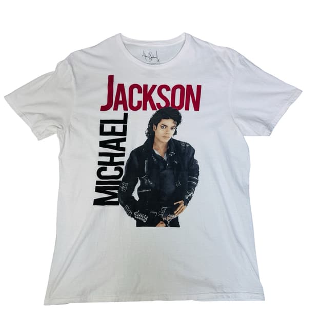 빈티지 마이클잭슨 배드 MICHAEL JACKSON BAD 티셔츠 L