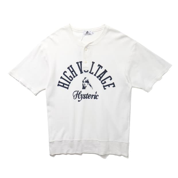 히스테릭글래머 HYSTERIC GLAMOUR Henley Neck