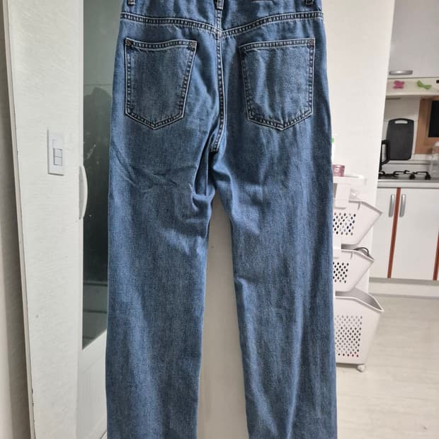 스파오 롱 청바지 중청데님