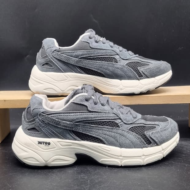 푸마 나이트로 스웨이드 스니커즈 225