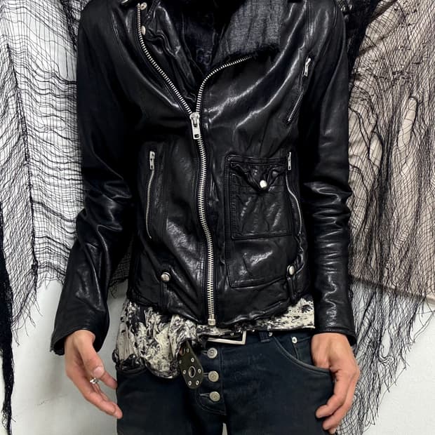 LambSkin Side Zip Jacket