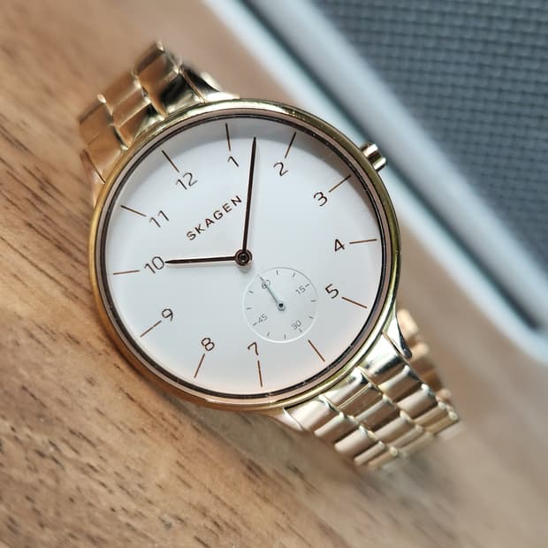 # 덴마크 SKAGEN 스카겐 ANITA 정품 여성용 쿼츠 손목시계 급처
