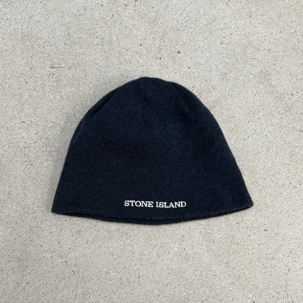 스톤아일랜드 10FW 차콜 싱글 비니