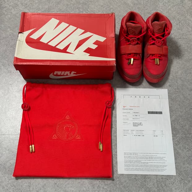 나이키 에어이지2 레드옥토버