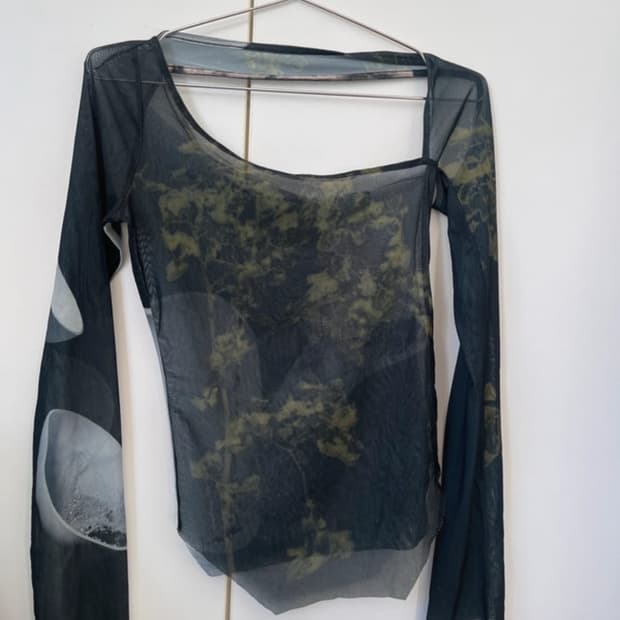 2000 아카이브 매쉬 시스루 탑 2000 archive